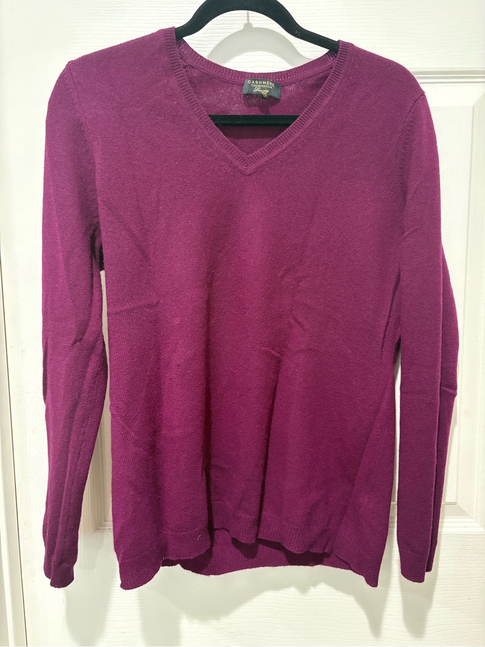 Cashmere Charter Club Crewneck Sweater - Magenta